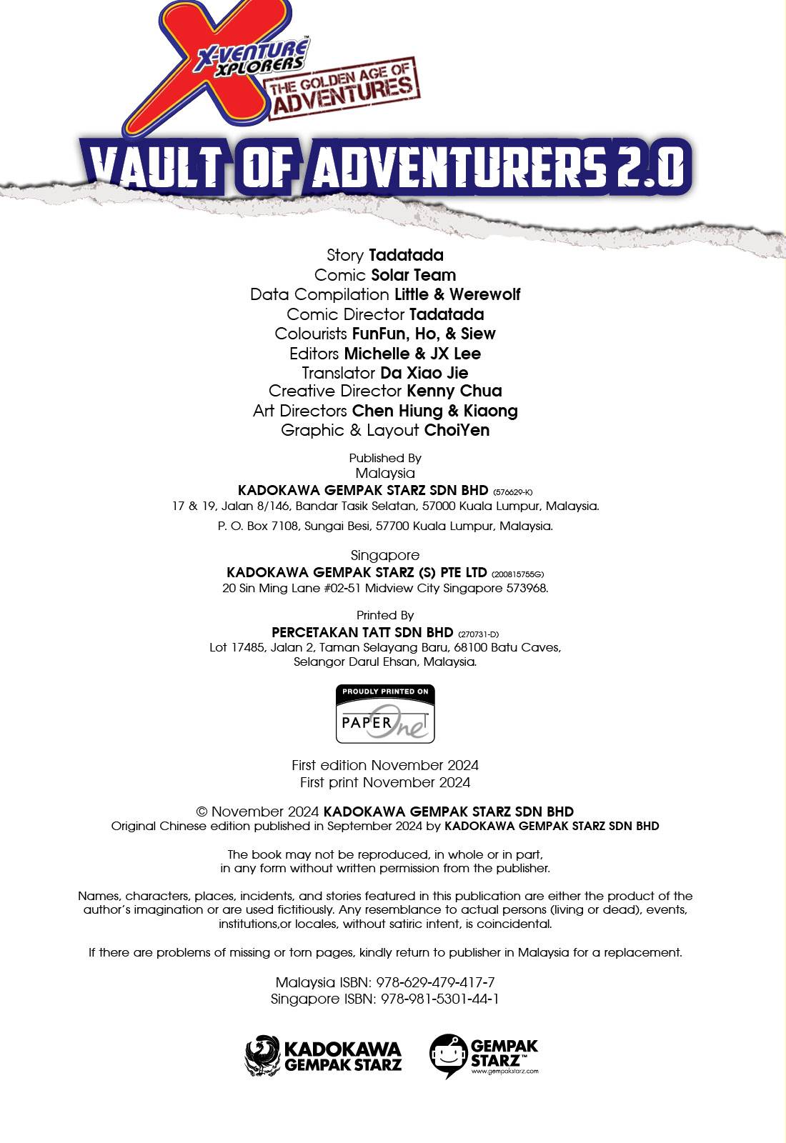 X-VENTURE The Golden Age of Adventures: Vault Of Adventurers 2.0