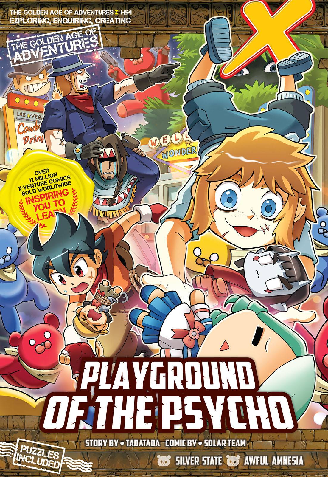X-VENTURE The Golden Age Of Adventures 54: Playground Of The Psycho
