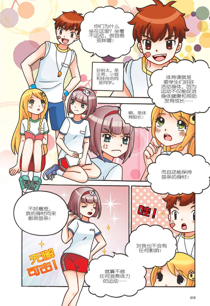 糖果系列02 健康篇 我是不胖美少女