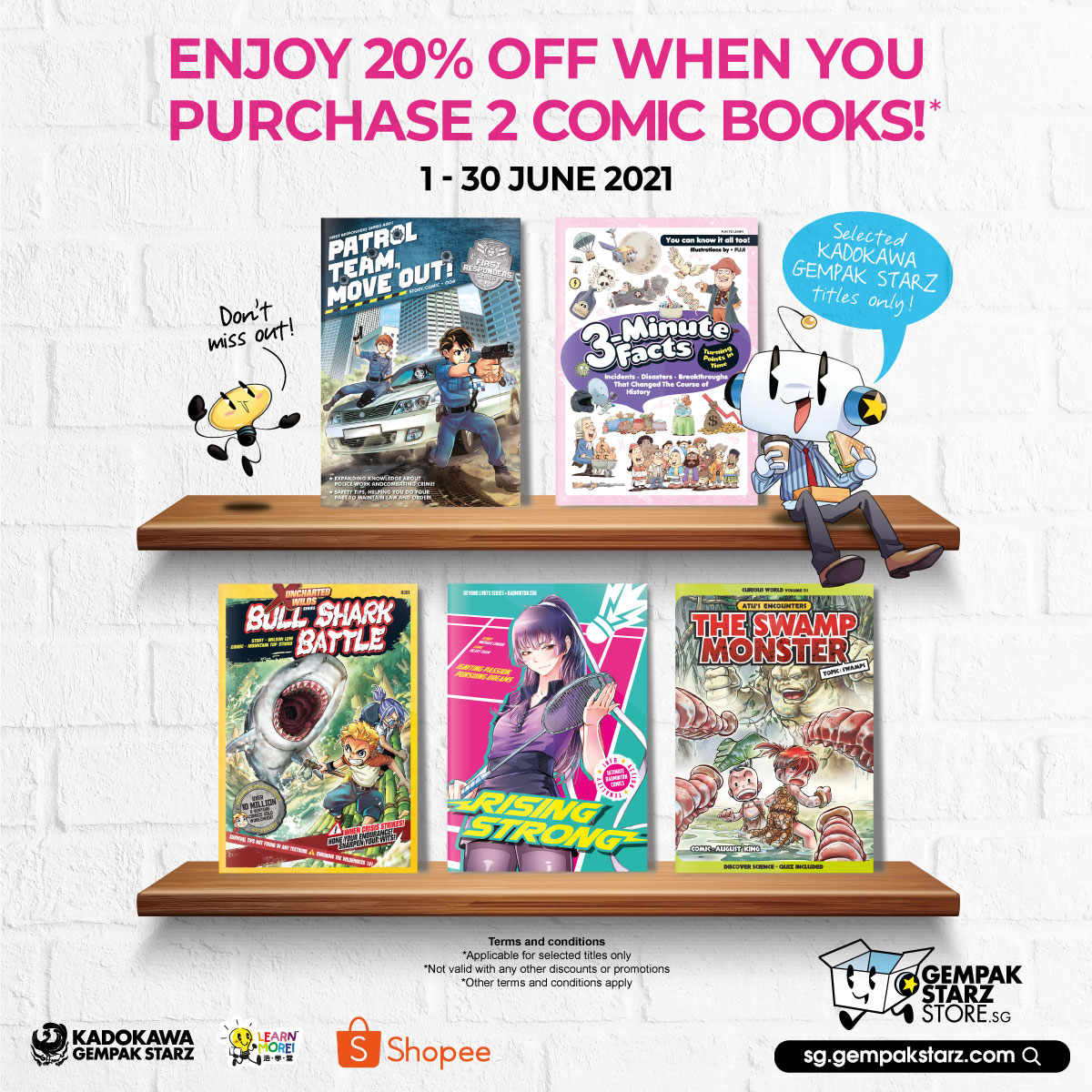 Buy 2 Enjoy 20% Off