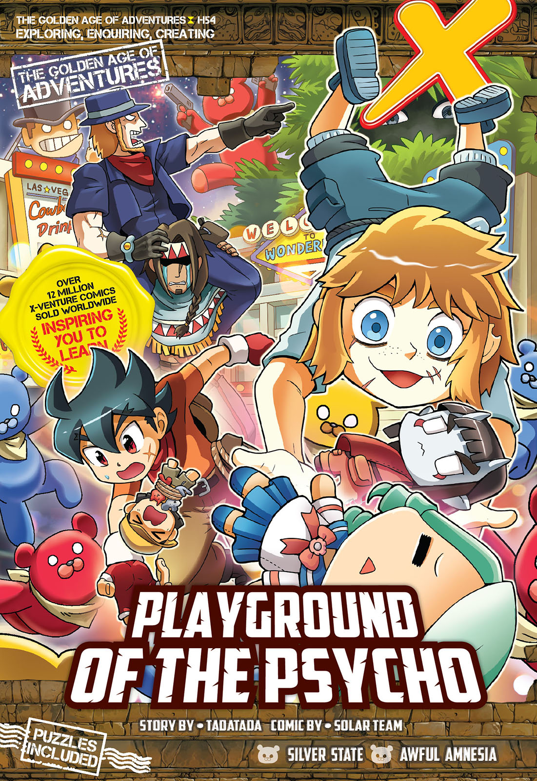 X-VENTURE The Golden Age Of Adventures 54: Playground Of The Psycho