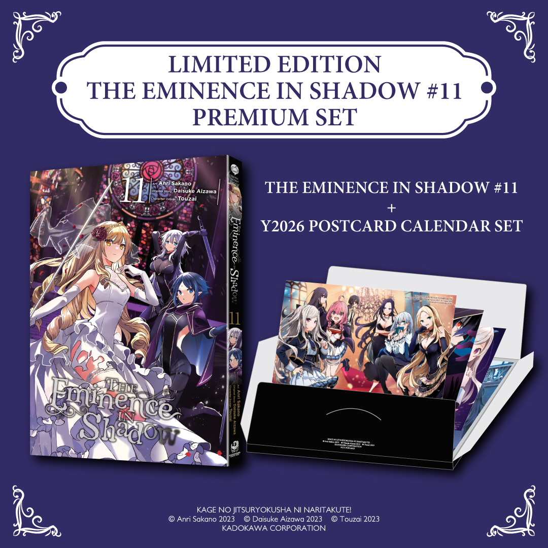 LIMITED-EDITION THE EMINENCE IN SHADOW #11 PREMIUM SET【English